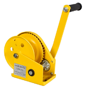 豎井救援中救援三腳架與手搖絞盤搭配使用